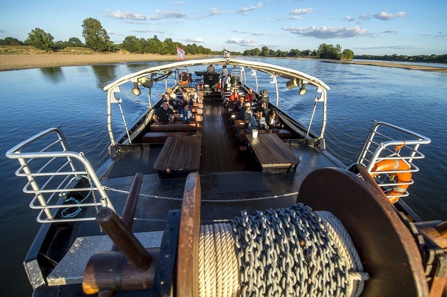 Navette fluviale Saumur / Gennes - pour les groupes