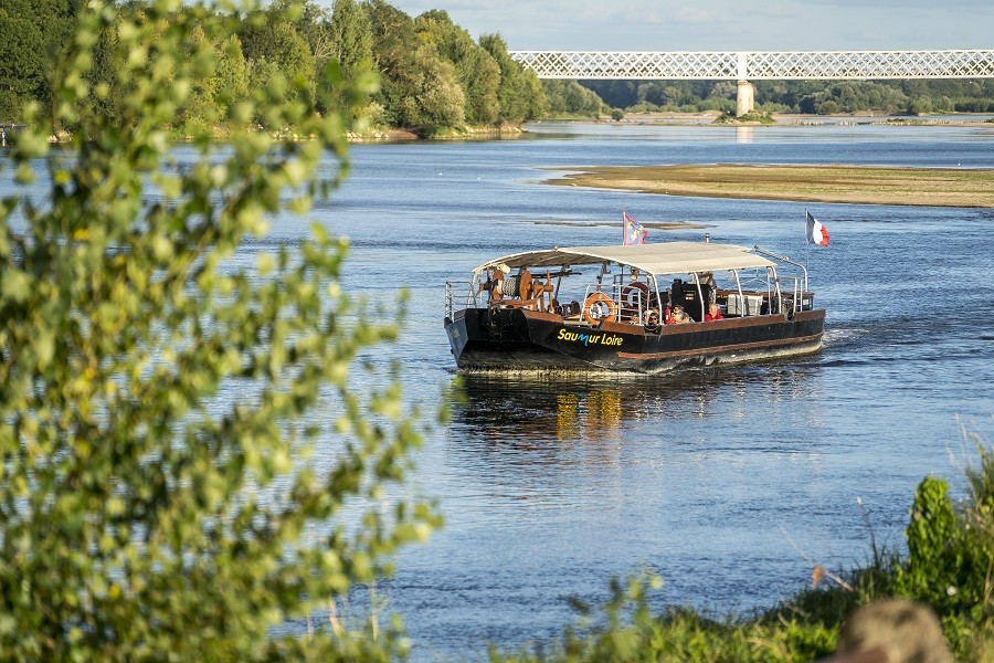 Navette fluviale Saumur / Montsoreau - pour les groupes